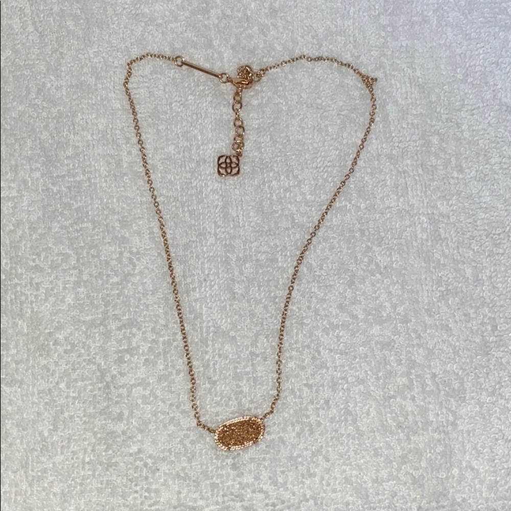 Rose Gold Kendra Scott Necklace